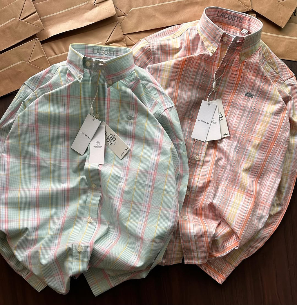 Premium Checked Designer Casual Cotton Shirt | Pack of 2
