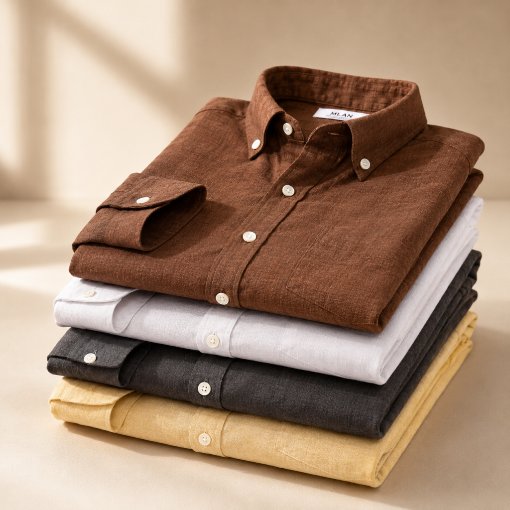 Everyday Cotton Shirts | Pack of 4