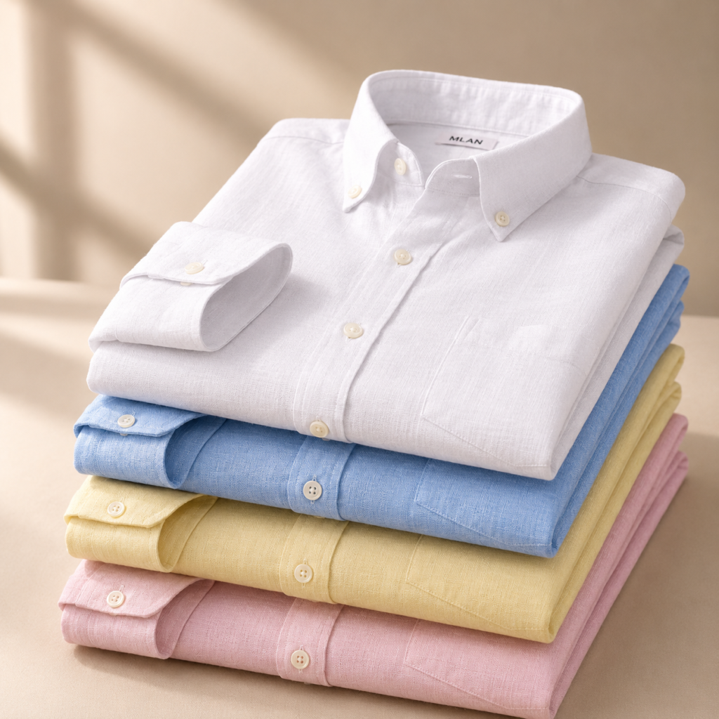 Everyday Cotton Shirts | Pack of 4