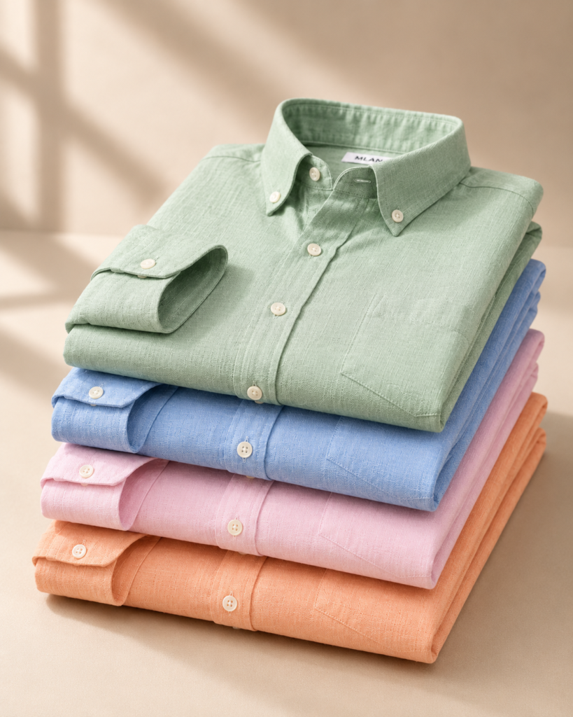 Everyday Cotton Shirts | Pack of 4