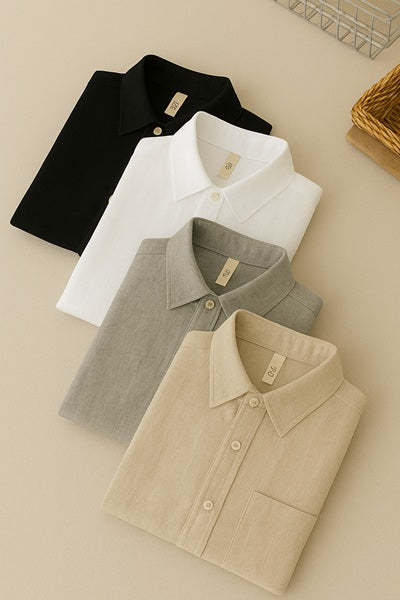 Men's Premium Linen Shirts (Combo Of 4)