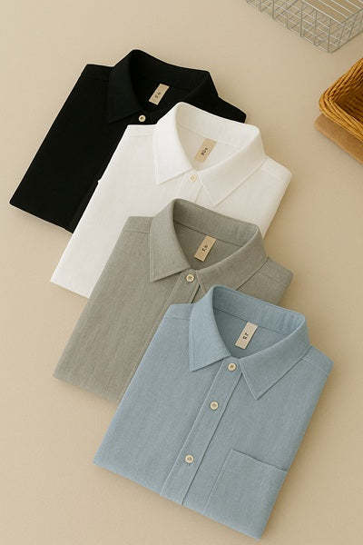 Men's Premium Linen Shirts (Combo Of 4)
