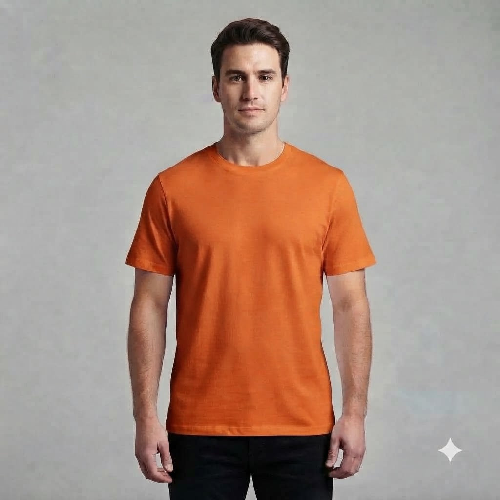 Anti Sweat T-Shirt for Men (Orange)