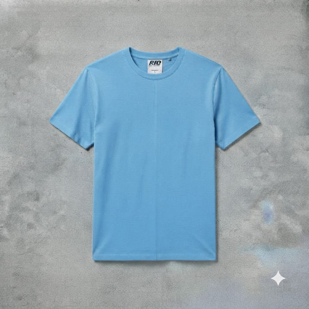 Anti Sweat T-Shirt for Men (Sky Blue)